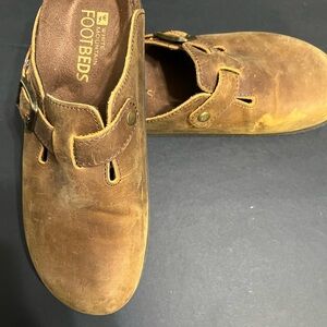 White Mountain Brown Leather Women's Moccasins